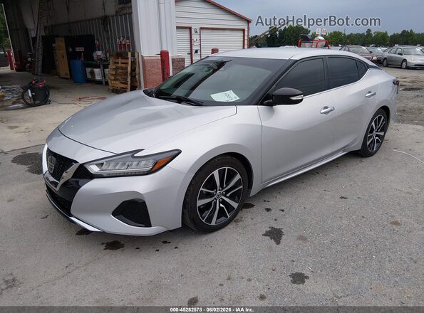 1N4AA6CV3MC513555 2021 NISSAN MAXIMA Silver Передня ліва чверть