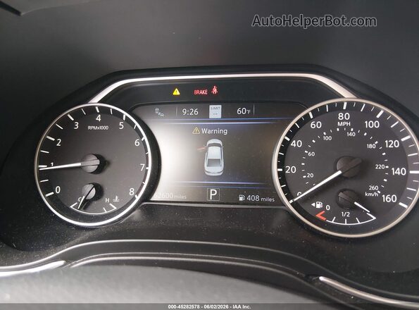 1N4AA6CV3MC513555 2021 NISSAN MAXIMA Silver Вид задніх сидінь