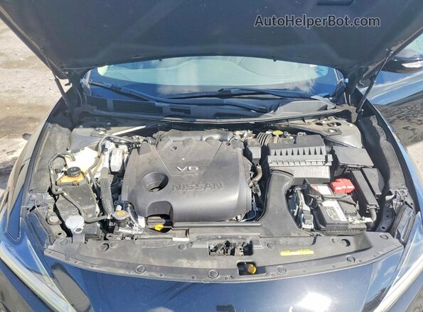 1N4AA6CV4MC505433 2021 NISSAN MAXIMA Black Rear interior view