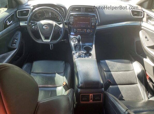 1N4AA6CV4MC505433 2021 NISSAN MAXIMA Black Dashboard view