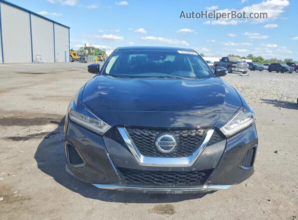 1N4AA6CV4MC505433 2021 NISSAN MAXIMA Black Front view