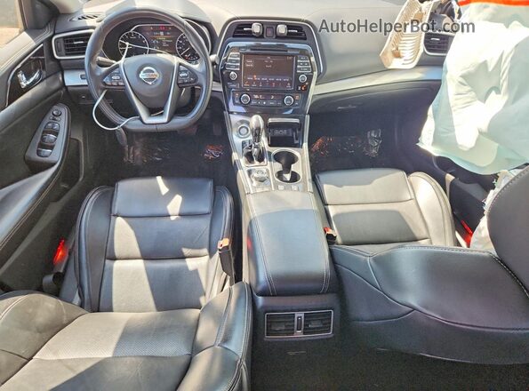 1N4AA6CV4MC514276 2021 NISSAN MAXIMA Серый Вид панели приборов