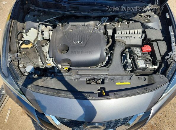 1N4AA6CV4MC514276 2021 NISSAN MAXIMA Серый Вид задней части салона
