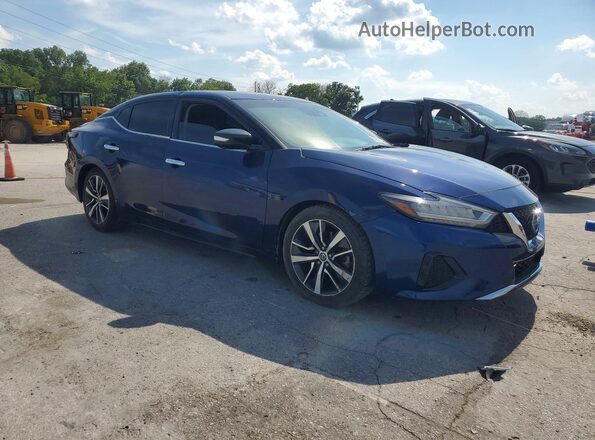 1N4AA6CV5LC365035 2020 NISSAN MAXIMA Blue Przód prawy