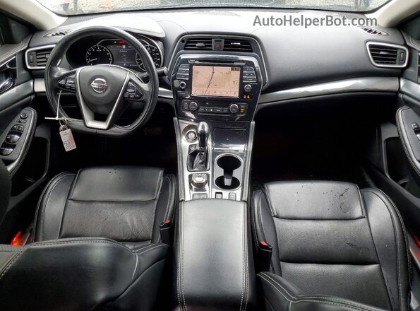1N4AA6CV5LC379081 2020 NISSAN MAXIMA Черный Вид панели приборов
