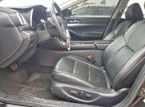 1N4AA6CV5LC379081 2020 NISSAN MAXIMA Черный Вид салона спереди