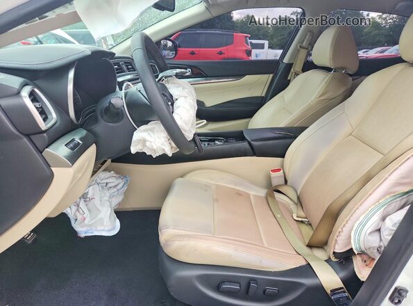 1N4AA6CV5MC513315 2021 NISSAN MAXIMA White Front interior view