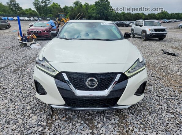 1N4AA6CV5MC513315 2021 NISSAN MAXIMA White Front view