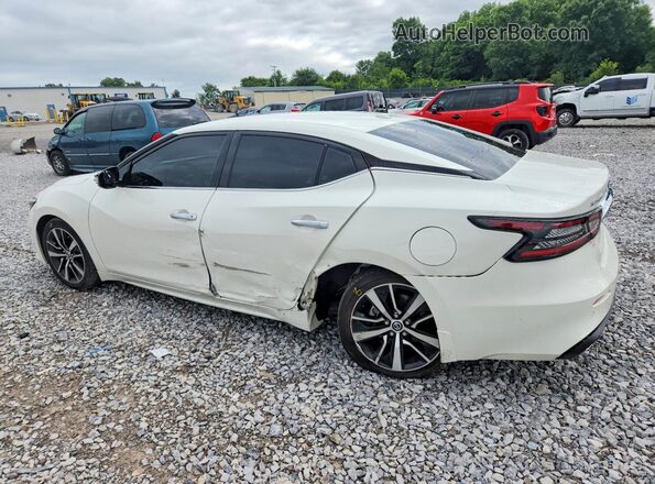 1N4AA6CV5MC513315 2021 NISSAN MAXIMA White Rear left