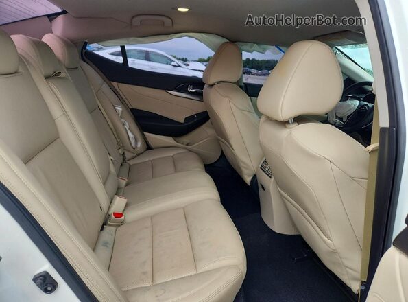 1N4AA6CV5MC513315 2021 NISSAN MAXIMA White Rear seats view