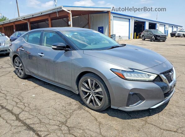 1N4AA6CV5MC513539 2021 NISSAN MAXIMA Gray Передня права чверть