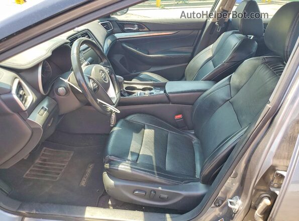 1N4AA6CV5MC513539 2021 NISSAN MAXIMA Gray Вид салону спереду