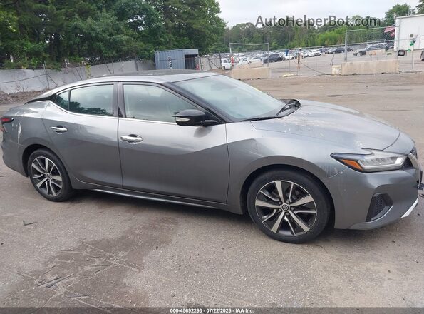 1N4AA6CV6LC371510 2020 NISSAN MAXIMA Gray Widok wnętrza z tyłu