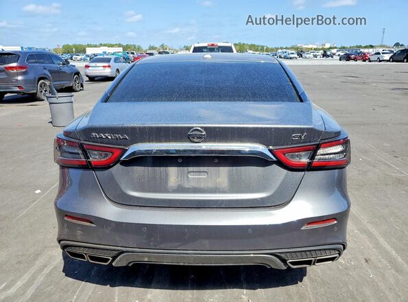 1N4AA6CV6LC373581 2020 NISSAN MAXIMA Gray Rear view