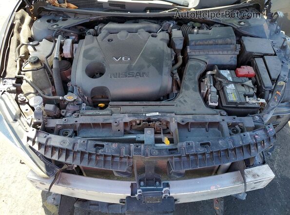 1N4AA6CV6LC373581 2020 NISSAN MAXIMA Gray Rear interior view