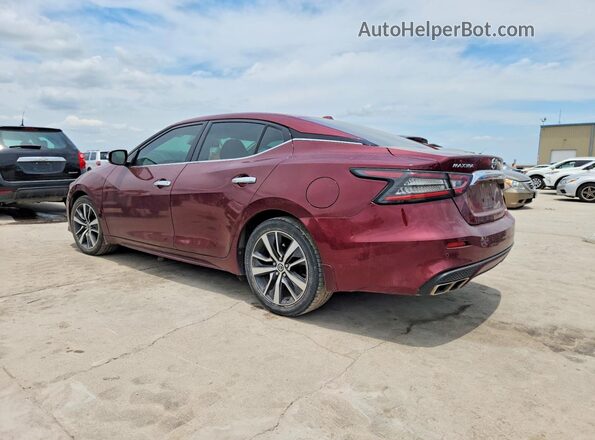 1N4AA6CV6LC379428 2020 NISSAN MAXIMA Burgundy Հետևի ձախ