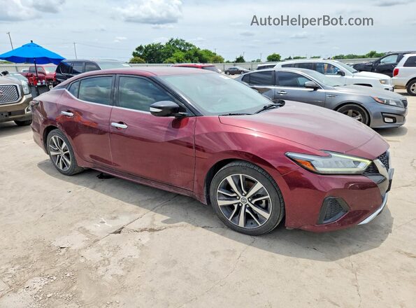 1N4AA6CV6LC379428 2020 NISSAN MAXIMA Burgundy Առջևի աջ