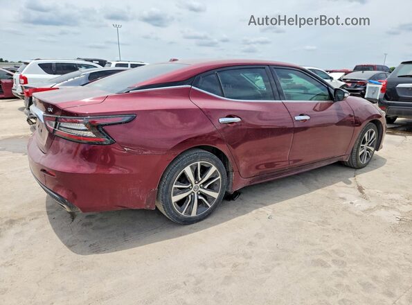 1N4AA6CV6LC379428 2020 NISSAN MAXIMA Burgundy Հետևի աջ