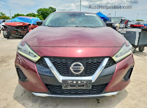 1N4AA6CV6LC379428 2020 NISSAN MAXIMA Burgundy Դիմացի տեսք