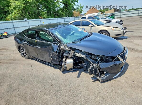 1N4AA6CV6MC508916 2021 NISSAN MAXIMA Black Передня права чверть