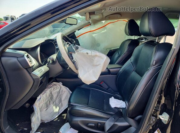 1N4AA6CV6MC508916 2021 NISSAN MAXIMA Black Вид салону спереду