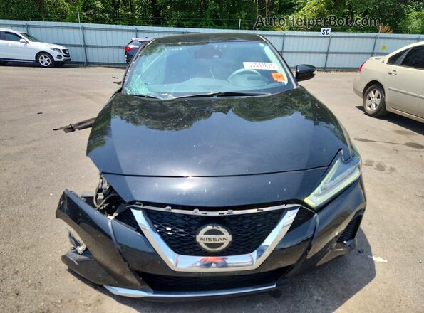 1N4AA6CV6MC508916 2021 NISSAN MAXIMA Black Вид спереду