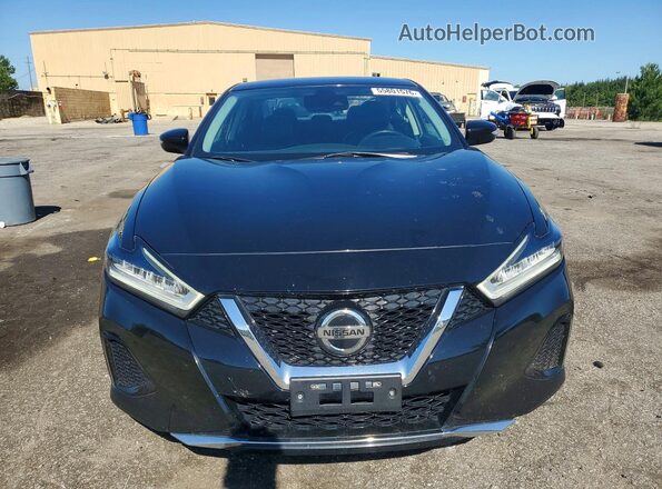 1N4AA6CV6MC513663 2021 NISSAN MAXIMA Black Widok z przodu