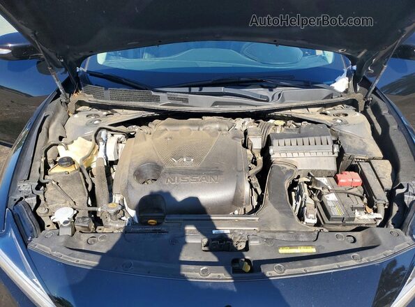 1N4AA6CV6MC513663 2021 NISSAN MAXIMA Black Widok wnętrza z tyłu