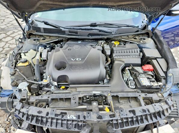 1N4AA6CV6PC512016 2023 NISSAN MAXIMA Blue Vista interior trasera