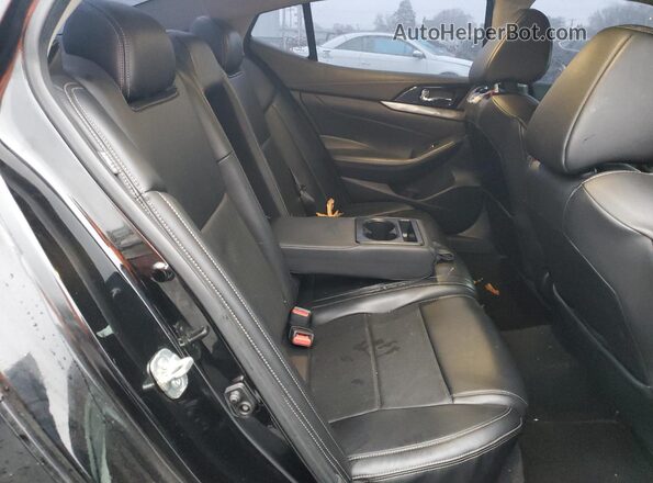 1N4AA6CV7LC374514 2020 NISSAN MAXIMA Black Rear seats view