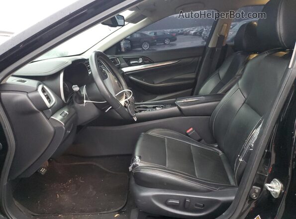1N4AA6CV7LC374514 2020 NISSAN MAXIMA Black Front interior view