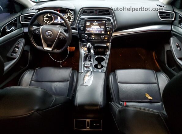 1N4AA6CV7LC374514 2020 NISSAN MAXIMA Black Dashboard view