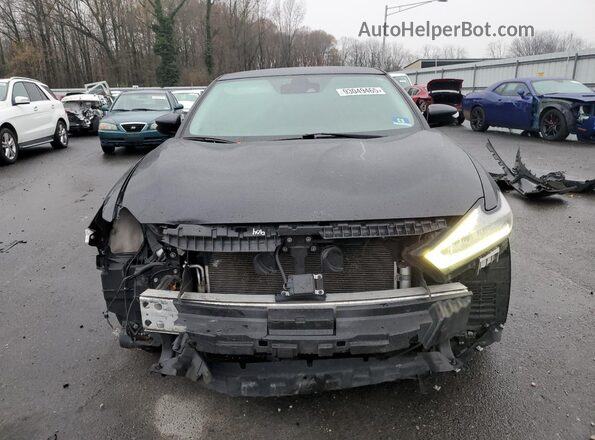 1N4AA6CV7LC374514 2020 NISSAN MAXIMA Black Front view