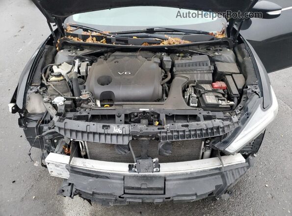 1N4AA6CV7LC374514 2020 NISSAN MAXIMA Black Rear interior view