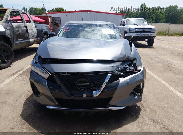 1N4AA6CV7MC505913 2021 NISSAN MAXIMA Gray Vista interior trasera