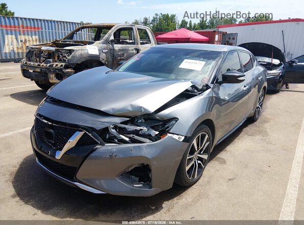 1N4AA6CV7MC505913 2021 NISSAN MAXIMA Gray Vista frontal