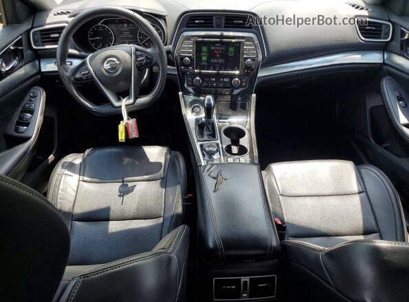 1N4AA6CV7MC508018 2021 NISSAN MAXIMA Black Widok deski rozdzielczej