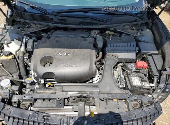 1N4AA6CV7MC508018 2021 NISSAN MAXIMA Black Widok wnętrza z tyłu