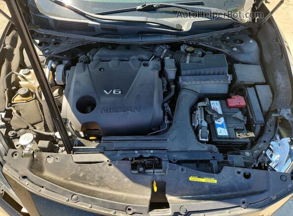 1N4AA6CV8LC361996 2020 NISSAN MAXIMA Черный Вид задней части салона