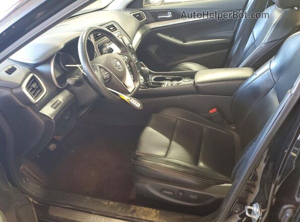 1N4AA6CV8LC371167 2020 NISSAN MAXIMA Черный Вид салона спереди