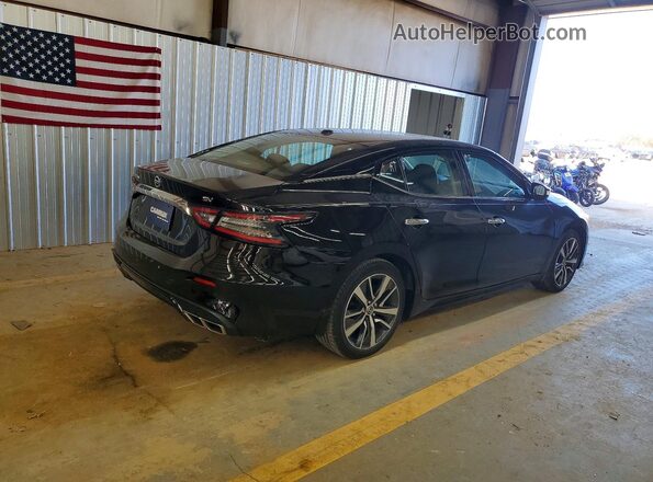 1N4AA6CV8LC371167 2020 NISSAN MAXIMA Черный Задняя правая четверть
