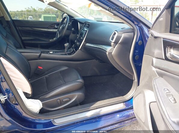1N4AA6CV8LC372710 2020 NISSAN MAXIMA Blue Vista interior delantera
