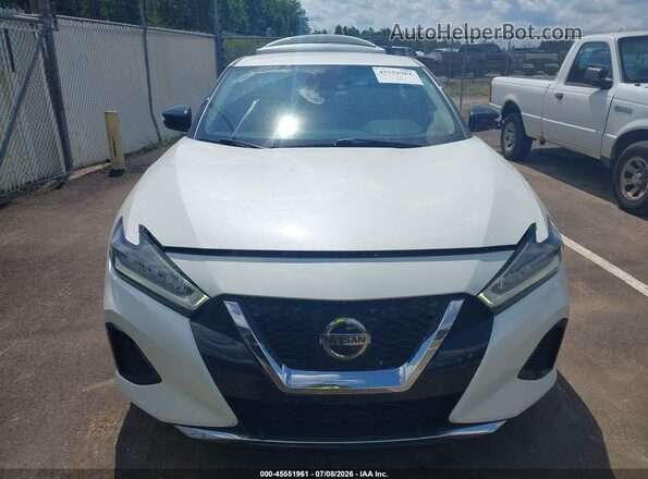 1N4AA6CV8MC510554 2021 NISSAN MAXIMA White Սալոնի հետևի տեսք