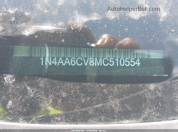 1N4AA6CV8MC510554 2021 NISSAN MAXIMA White Շարժիչի բաժամունքի տեսք