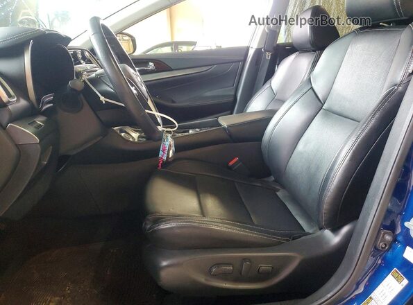1N4AA6CV8PC510509 2023 NISSAN MAXIMA Blue წინა სალონის ხედი
