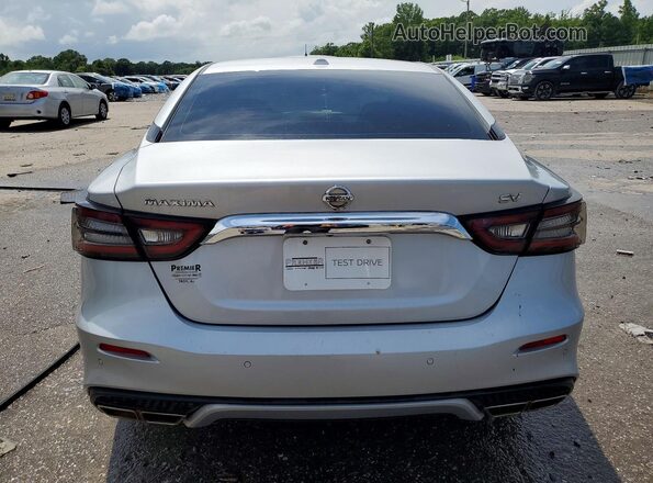 1N4AA6CV9LC375261 2020 NISSAN MAXIMA Silver Rear view