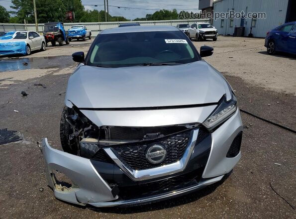 1N4AA6CV9LC375261 2020 NISSAN MAXIMA Silver Front view
