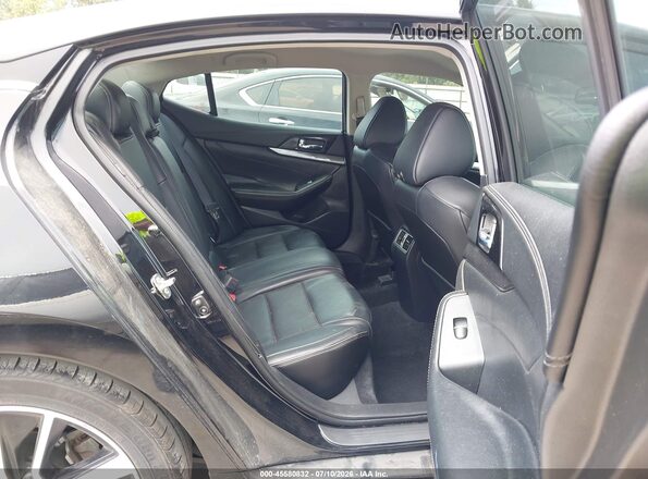 1N4AA6CV9MC507291 2021 NISSAN MAXIMA Black Widok naklejki z numerem VIN