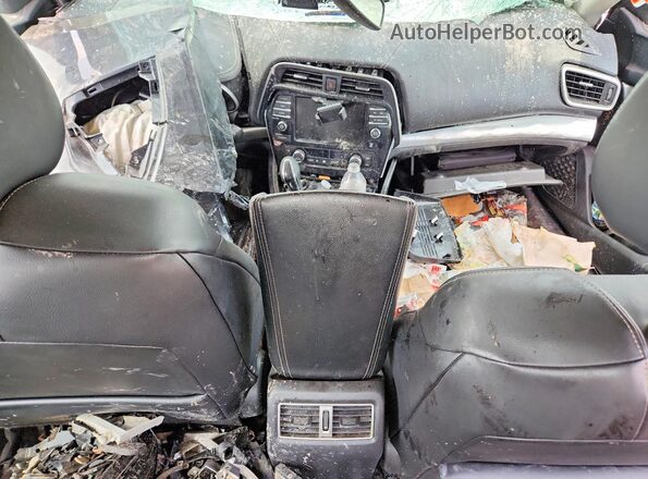 1N4AA6CV9PC508865 2023 NISSAN MAXIMA Black წინა პანელის ხედი