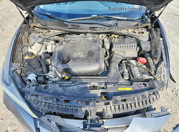 1N4AA6CVXLC372238 2020 NISSAN MAXIMA Gray უკანა სალონის ხედი